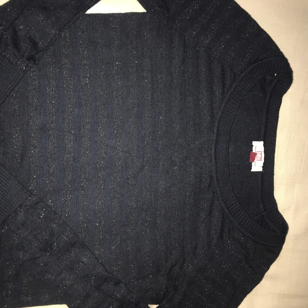 sparkly thin sweater